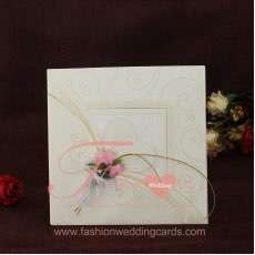 Western Style Wedding Invitations Pocket